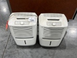 (2) Frigidaire Dehumidifier