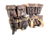 (4) Leather Ammo Pouches