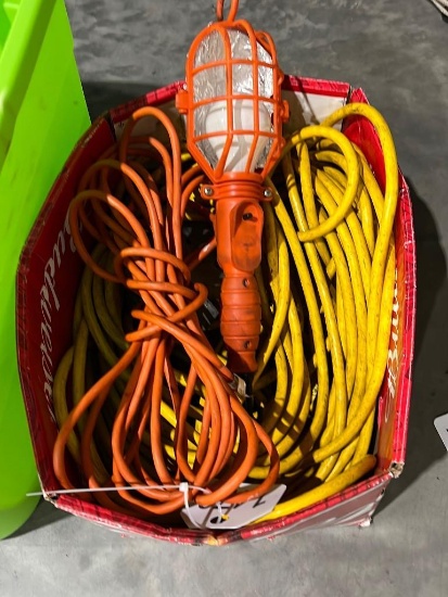 Extensions Cords & Work Light