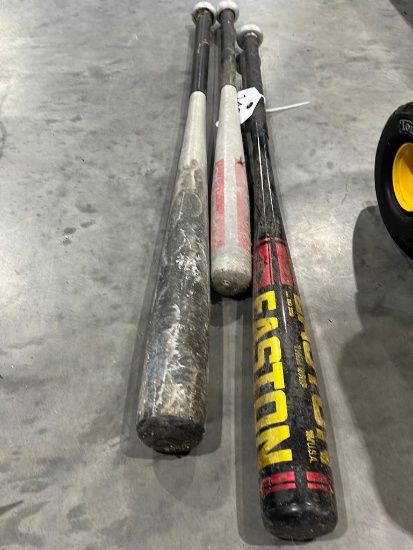 (3) Aluminum Baseball Bats