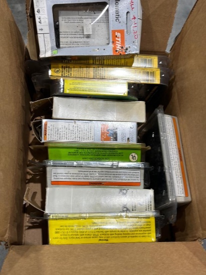 Assorted Chainsaw Blades