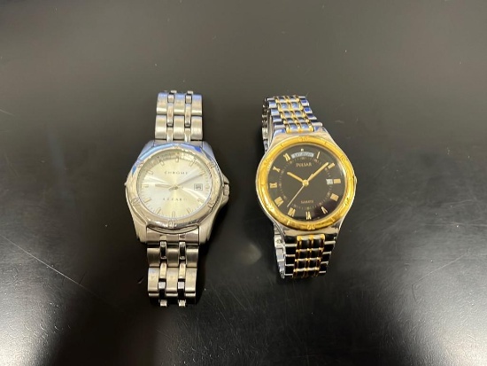 (2) Wrist Watches