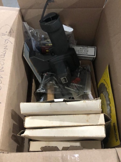 Assorted Saw Blades & Sanding Wheels