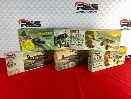 (5) Monogram Model Planes
