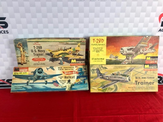 (4) Monogram Model Planes