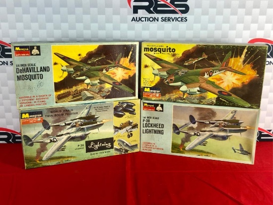 (4) Monogram Model Planes