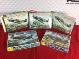 (5) ICM 1:48 Scale Model Planes
