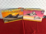 (2) Italeri 1:72 Scale Model Planes
