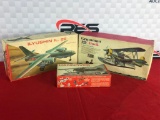 (3) Assorted Model Planes