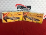 (2) Heller 1:72 Scale Model Planes