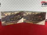 (2) MPM 1:48 Scale Model Planes