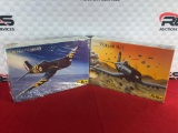 (2) Heller 1:48 Scale Model Planes