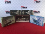 (5) Lindberg Classic Series Model Planes