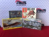 (4) Assorted Model Planes
