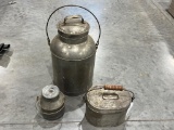 (3) Metal Cans