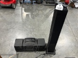 Sony Boom Box & Tower Speaker