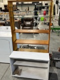 (2) Wooden Shelves