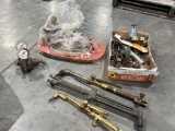 Assorted Torch Gauges & Hose