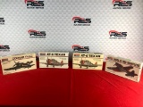 (4) Monogram 1/48'' Scale Model Planes