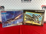 (2) Monogram 1:48 Scale Model Planes