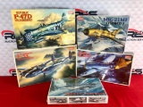 (5) Academy Model Planes