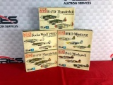 (5) MPC 1:72 Scale Model Planes