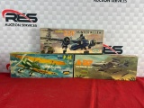 (3) Aurora Model Planes