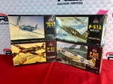 (4) Accurate Miniatures Model Planes