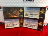 (4) Accurate Miniatures Model Planes
