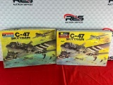(2) Monogram 1:48 Scale Model Planes