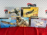 (5) Hobby Craft 1:48 Scale Model Planes