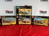 (4) AMT Ertl 1:48 Scale Model Planes