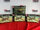 (4) AMT Ertl 1:48 Scale Model Planes