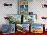 (6) Hobby Craft 1:48 Scale Model Planes
