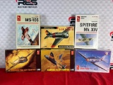 (6) Hobby Craft 1:48 Scale Model Planes