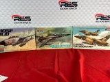 (3) Monogram 1:48 Scale Model Planes