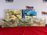 (5) Revell Model Planes