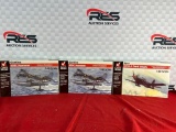 (3) Czech Model 1:48 Scale Model Planes