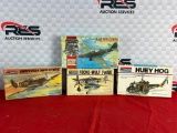(4) Monogram 1:48 Scale Model Planes