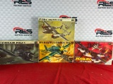 (4) Revell 1:32 Scale Model Planes