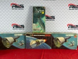 (4) Revell Spacecraft Models