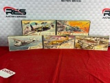 (5) Airfix 1:72 Scale Model Planes