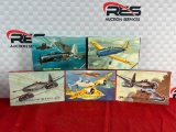 (5) MPM 1:72 Scale Model Planes