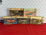 (5) Revell Model Planes