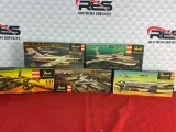 (5) Revell Model Planes