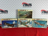 (4) Otaki 1:48 Scale Model Planes