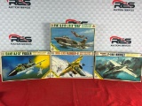 (5) Scale Craft 1:48 Scale Model Planes