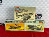 (3) Monogram Model Planes