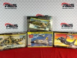 (4) Monogram 1:48 Scale Model Planes