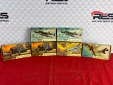 (6) Airfix 1:72 Scale Model Planes